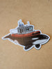 Dorsal Fine Design stickers