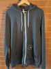 Orca Pod Zip Hoodie / Charcoal