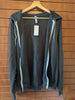 Orca Pod Zip Hoodie / Charcoal