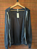 Orca Pod Zip Hoodie / Charcoal