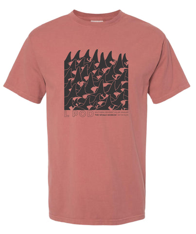 2026 L Pod T-Shirt (nantucket red)