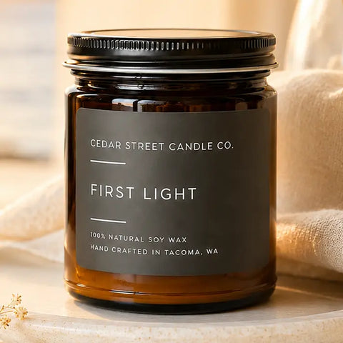 First Light Soy Candle 7.2 oz