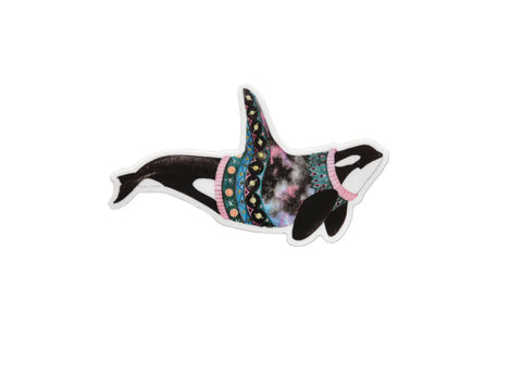 Natasha Van Netten Sticker - Galaxy Orca