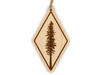 Steamer Lane Wood Ornaments