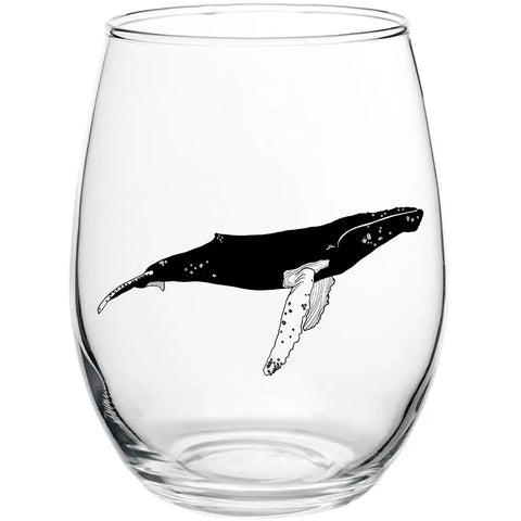 Salty Raven 15oz Wine Glass - Humpback