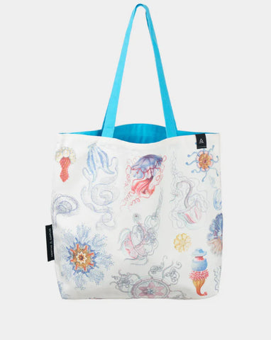 Haeckel Jellyfish Shoulder Tote
