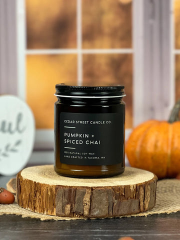 Pumpkin + Spiced Chai Candle 13 oz