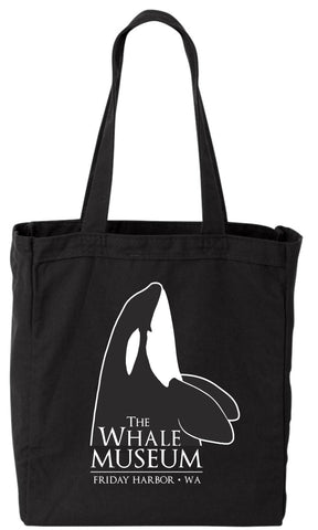 Black Canvas Tote Bag TWM Spyhop