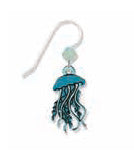 Blue & Teal Jellyfish Earrings