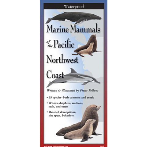 Marine Mammals of the Pacific Northwest Coast Folding Guide