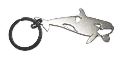 Orca Keychain Charm