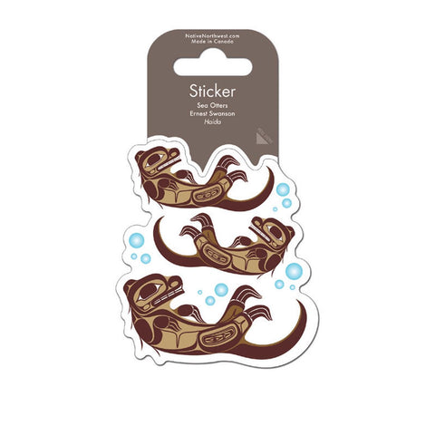 Otter Sticker