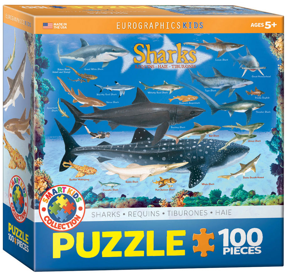 Sharks Puzzle 100pc