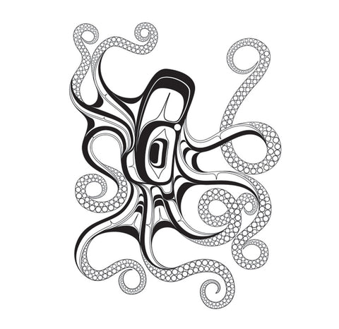 Tattoo: Octopus (Nuu) by Ernest Swanson