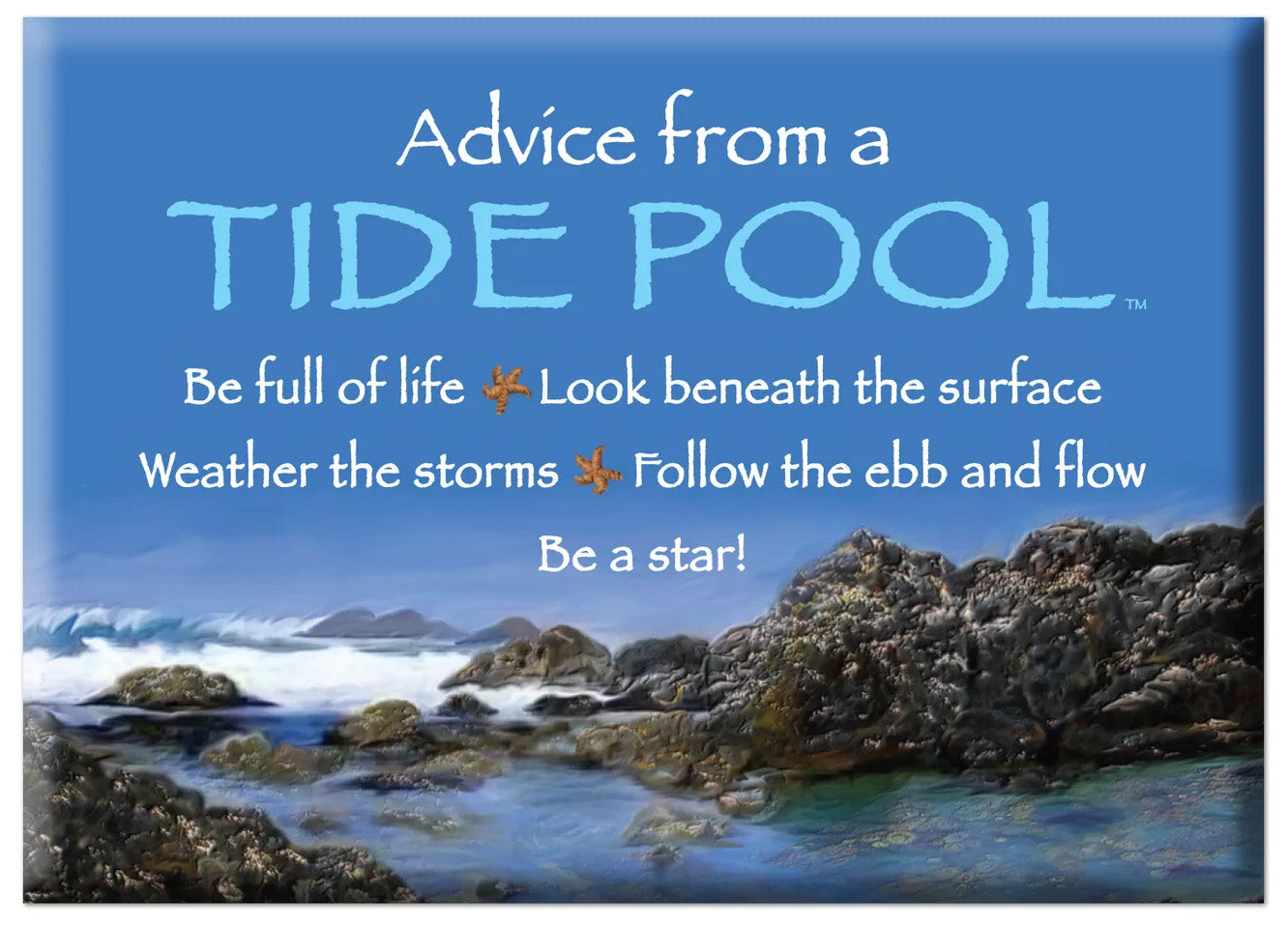 Advice from a Salmon Jumbo Magnet