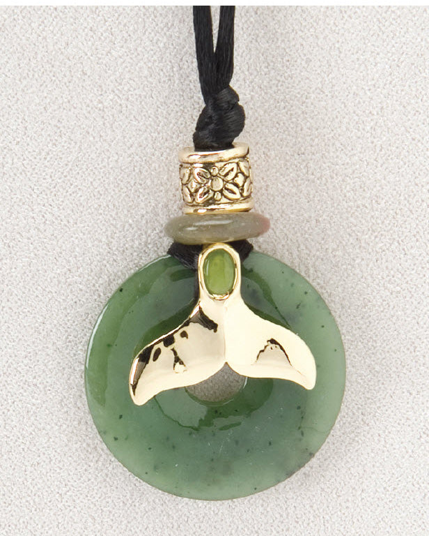 Whale Spirit Medicine Stone Necklace