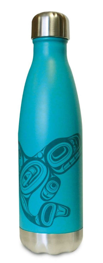 17 oz. Insulated Water Bottle - Light Blue Gradient - Orca