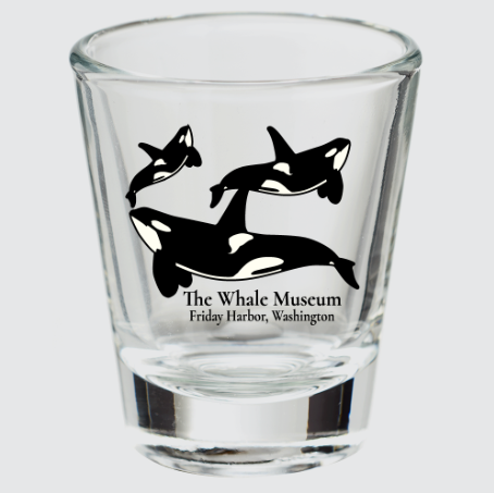 Clear Orca Shot Glass