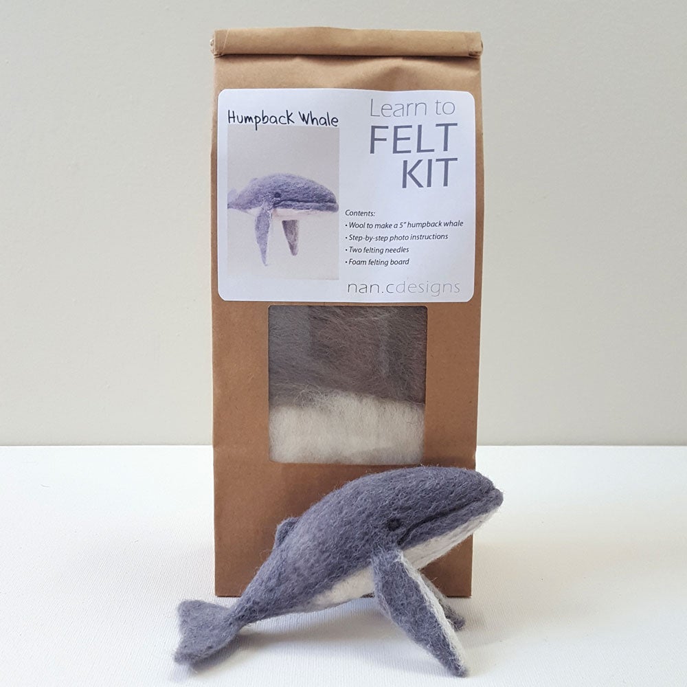 Sea Animals Needle Felting Kit