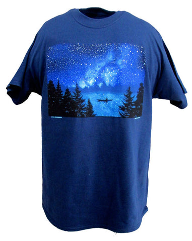T-Shirt: Night Kayaker, Adult