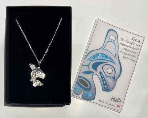 Orca Pendant Necklace