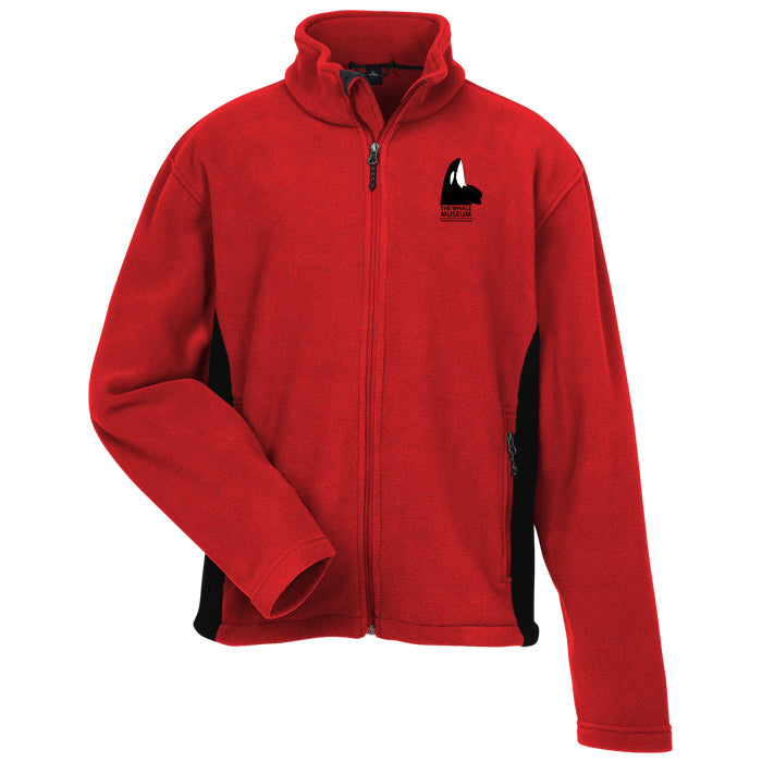 Colorblock Fleece Jacket - Men's | The Whale Museum