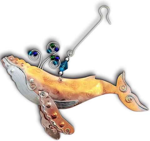 Humpback Metal Ornament