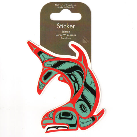 Salmon Sticker