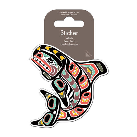 Whale Sticker
