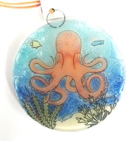 Fused Glass Ornaments/Sun Catcher